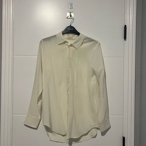Everlane silk shirt